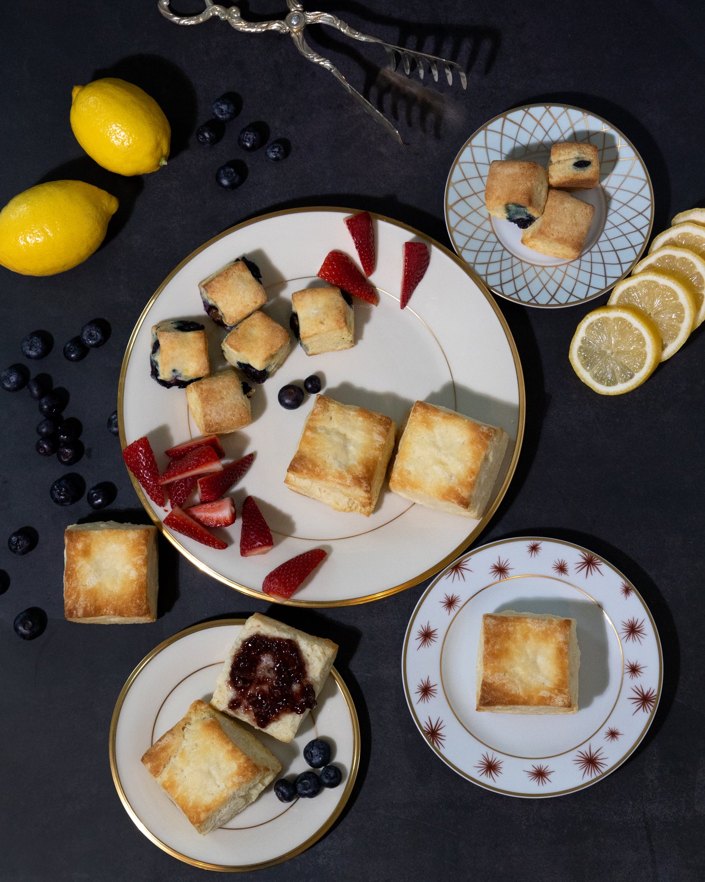 Blueberry Lemon Scone Bites