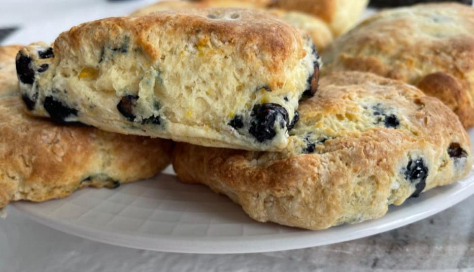 Blueberry Lemon Scones