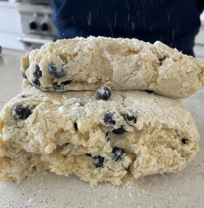 Blueberry Lemon Scones