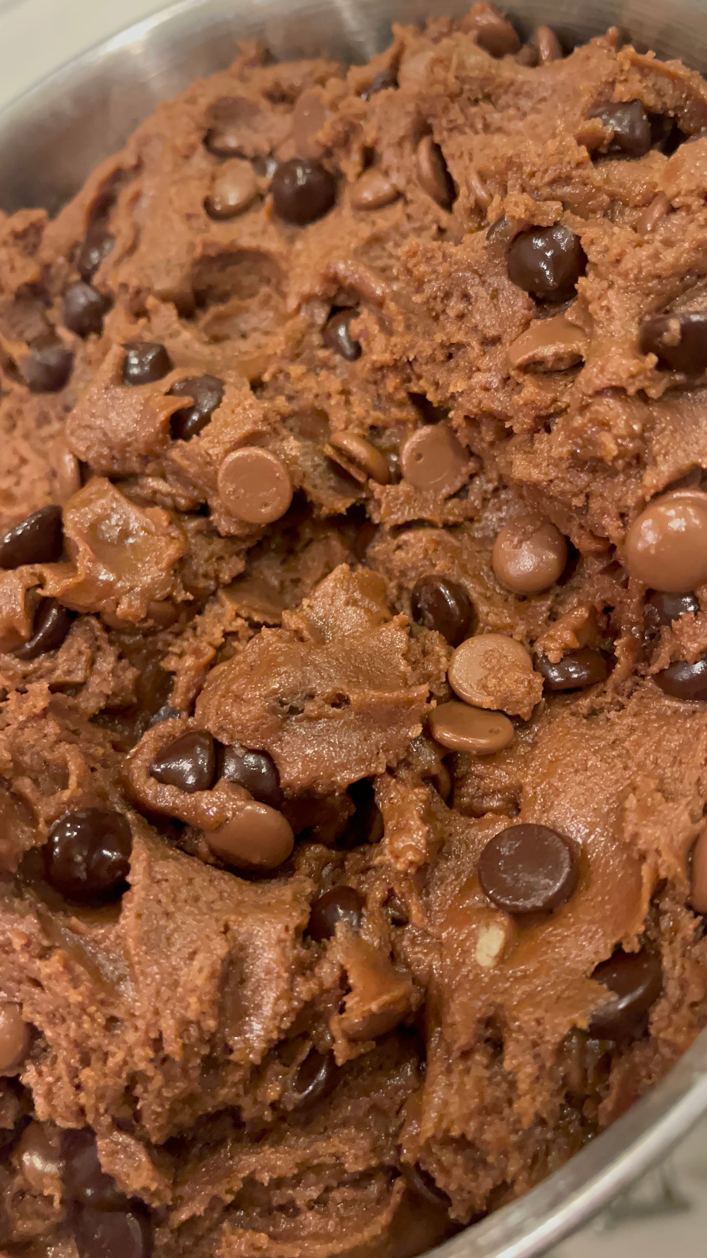Triple Chocolate Chip Cookies